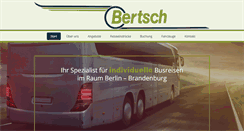 Desktop Screenshot of bertsch-reisen.de